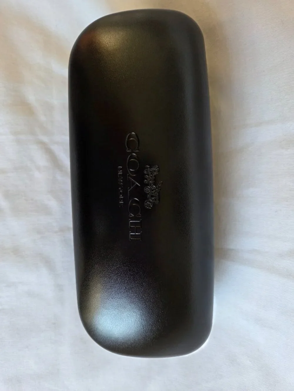 NEW IN CASE AUTHENTIC COACH HC7079 90056F Light Gold Sunglasses